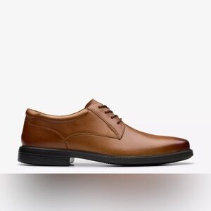 Clark’s Whiddon tan oxfords shoes sz 12 nwb